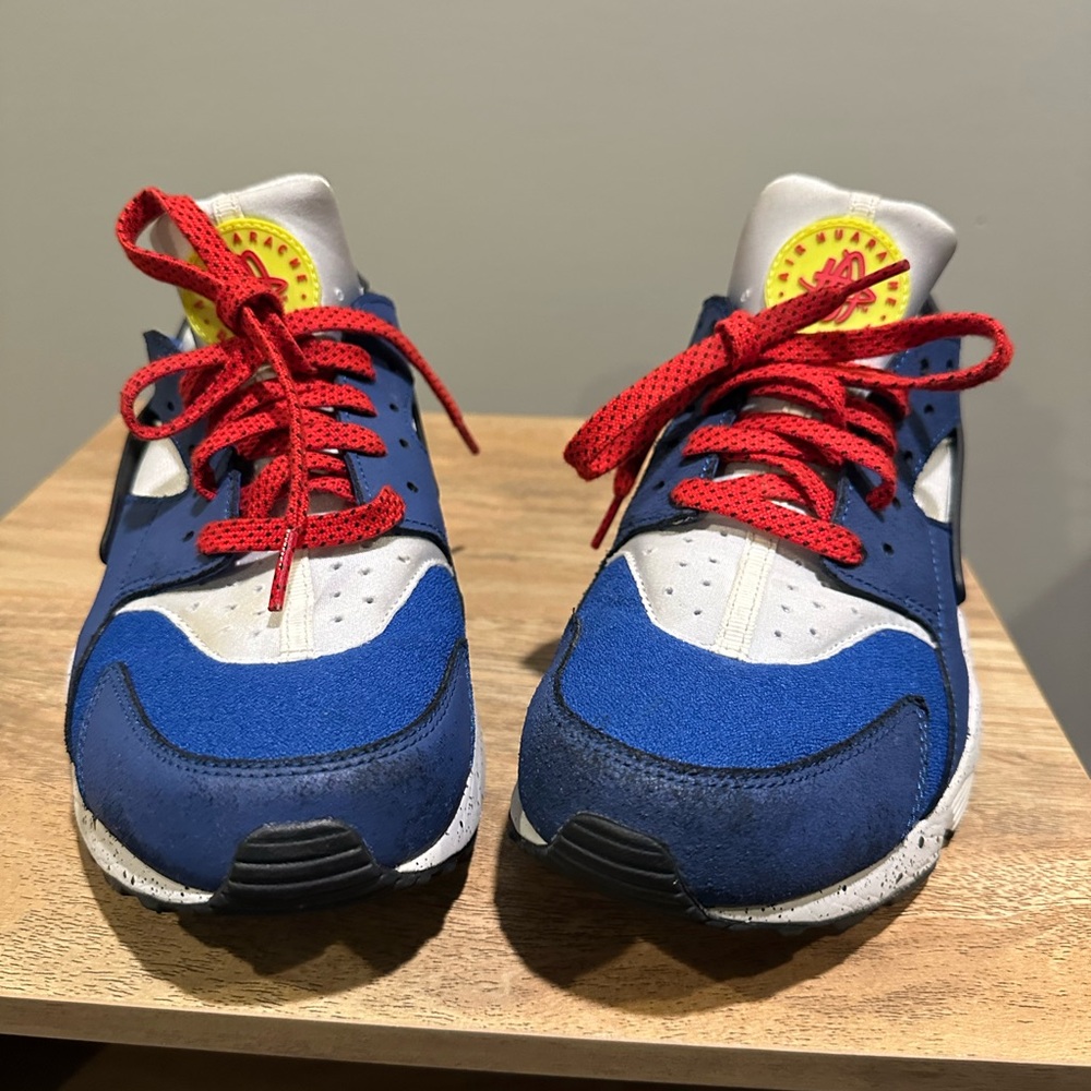 Nike Air Huarache Run Premium 'Indigo Force Volt'